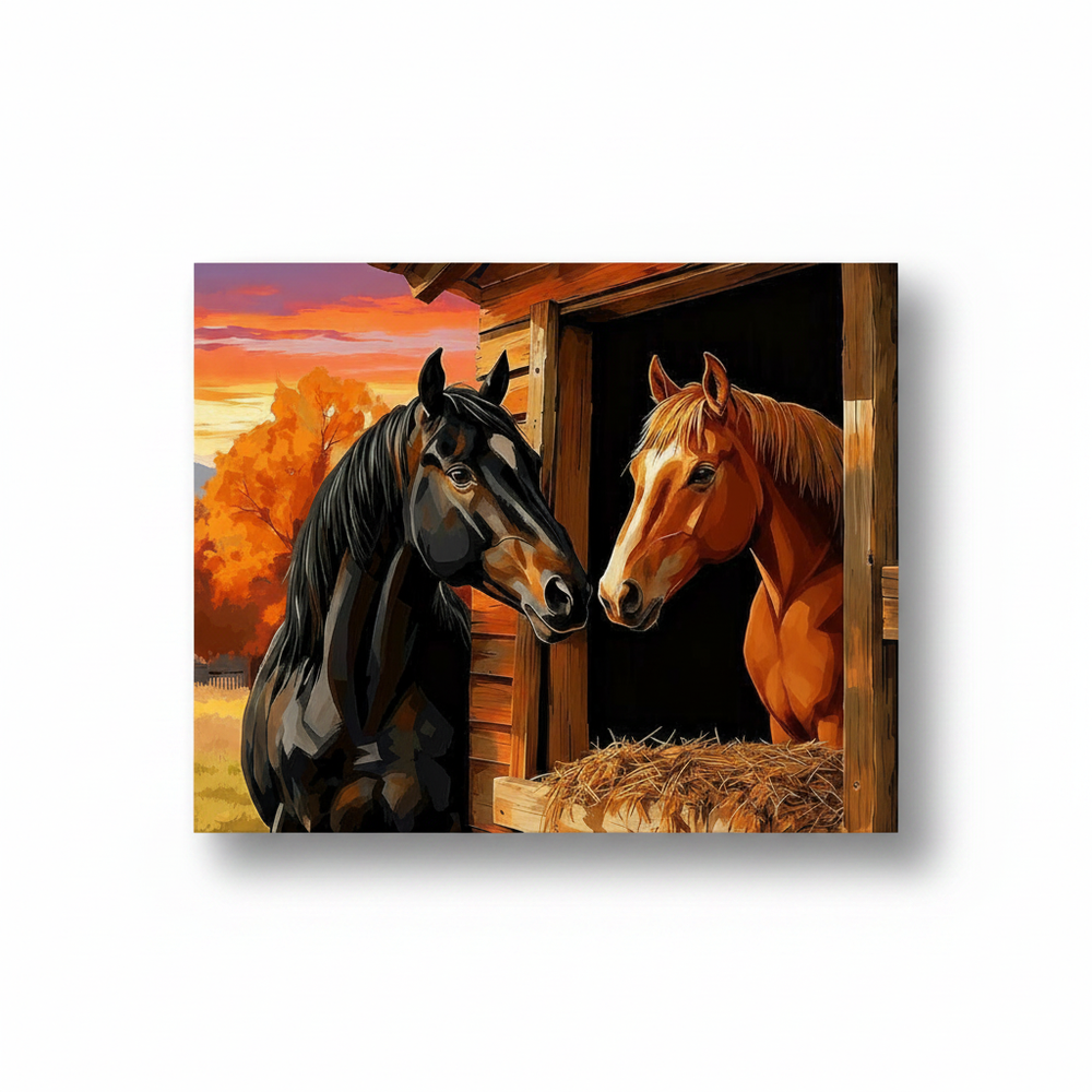 Horses at Dusk