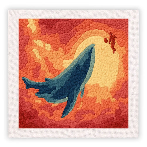 Baleine au couchant