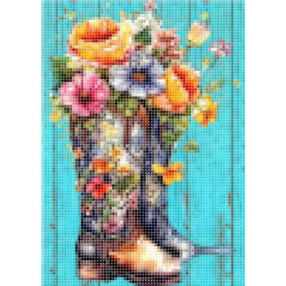 Bottes fleuries