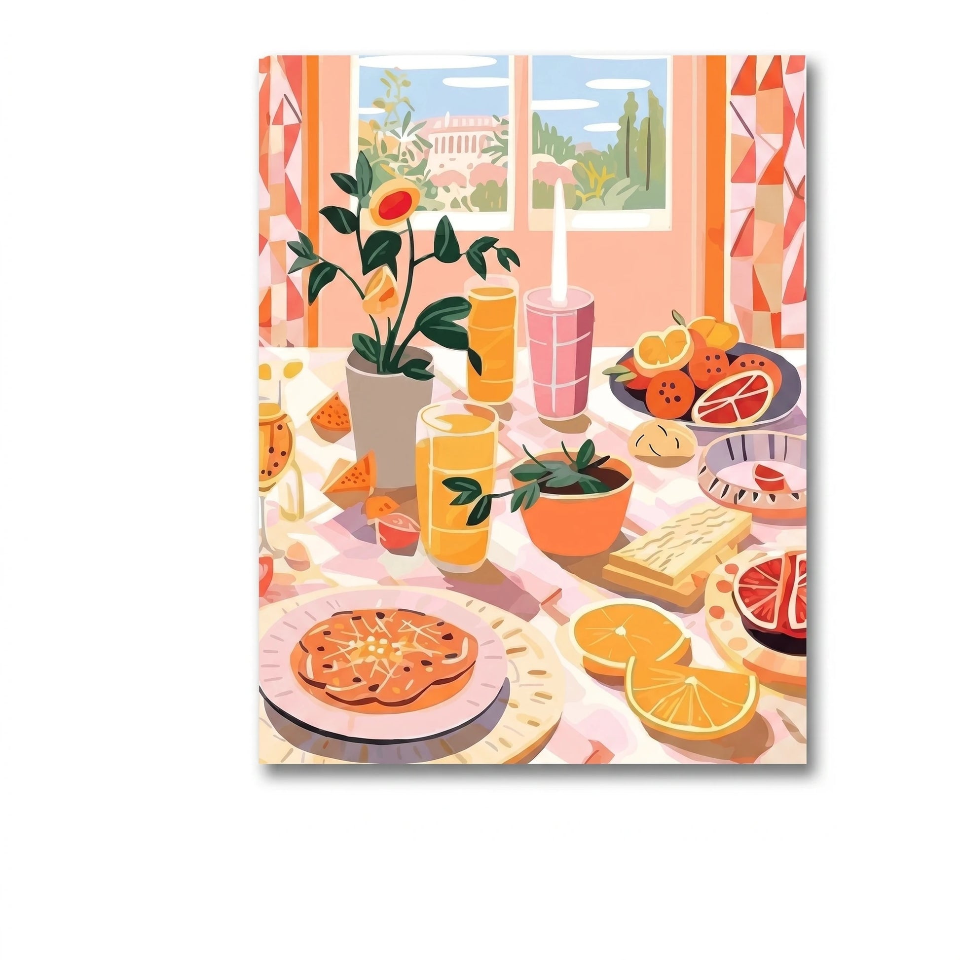 Brunch aux agrumes