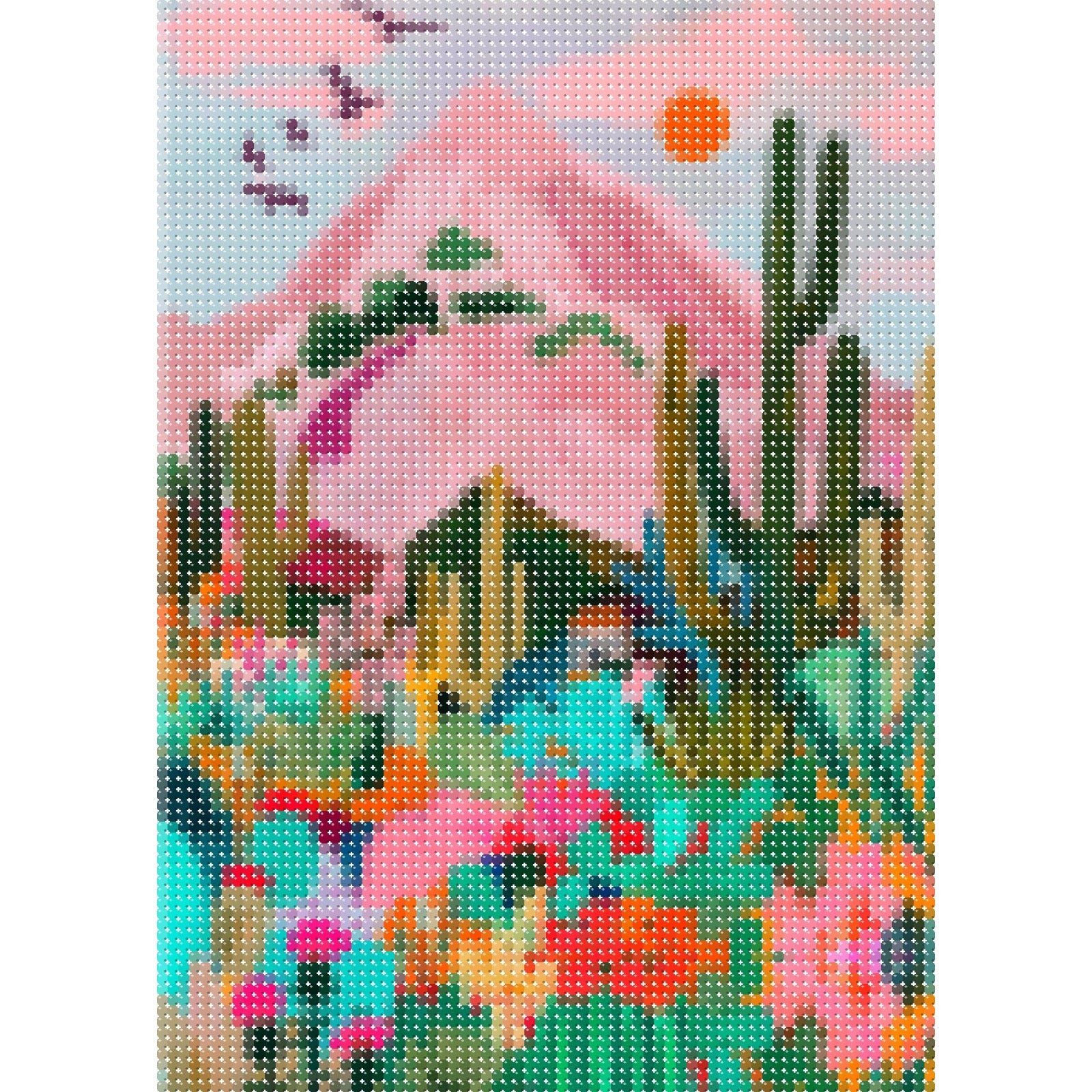 Cactus fleuri