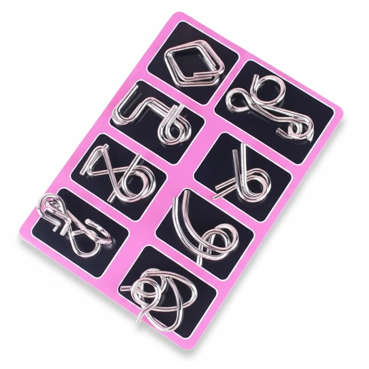 Casse-tête chinois — set de 8 (métal)