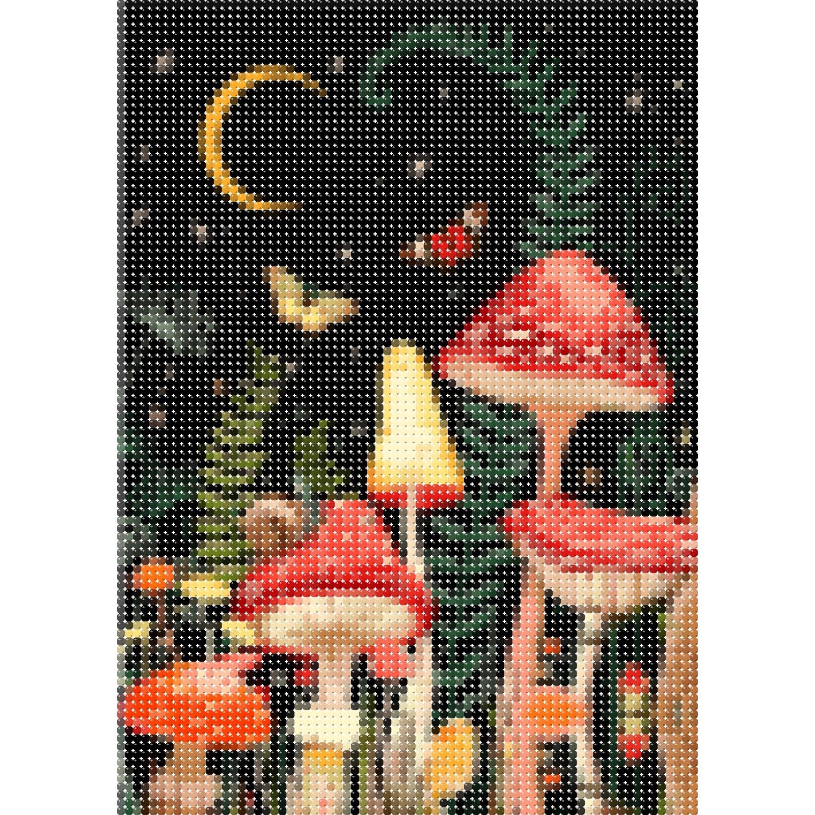 Champignons au clair de lune