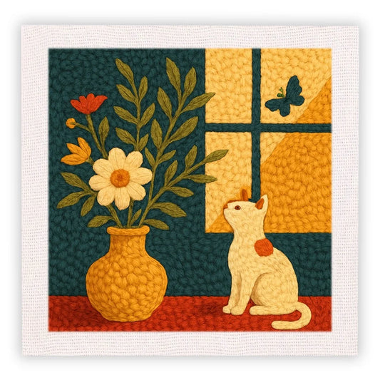 Chat à la fenêtre