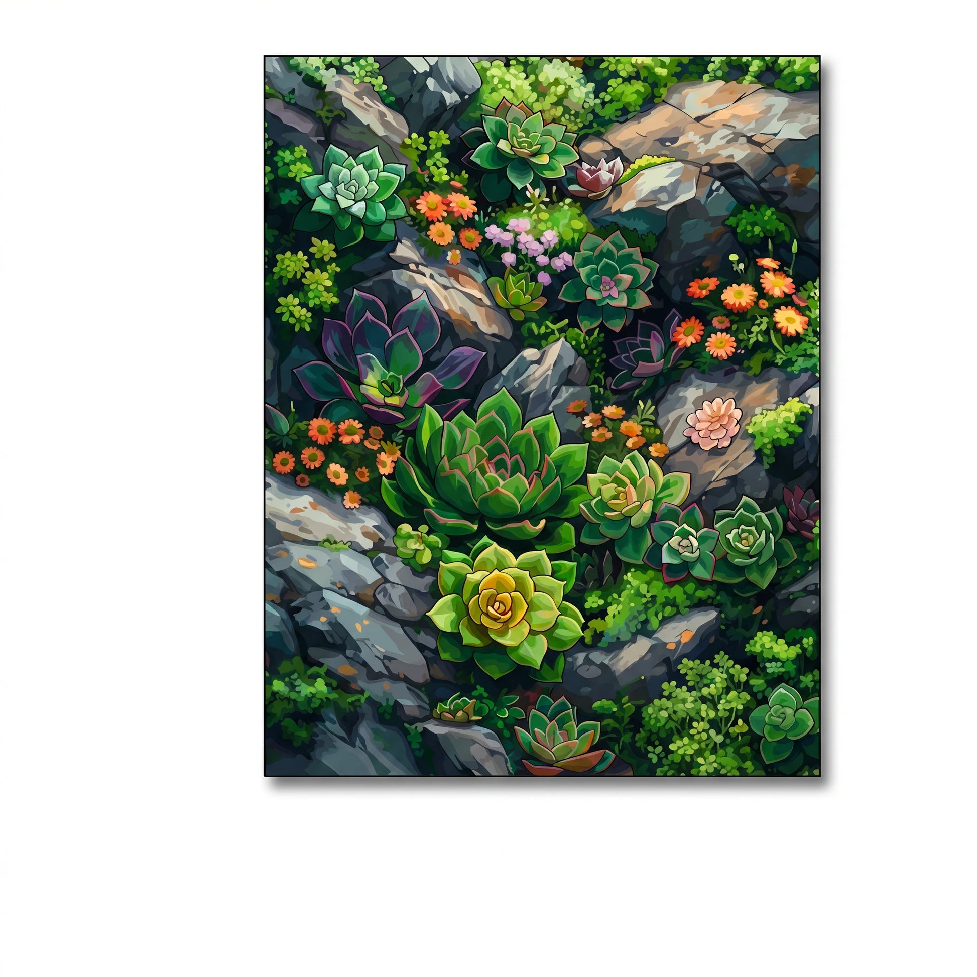 Jardin de succulentes