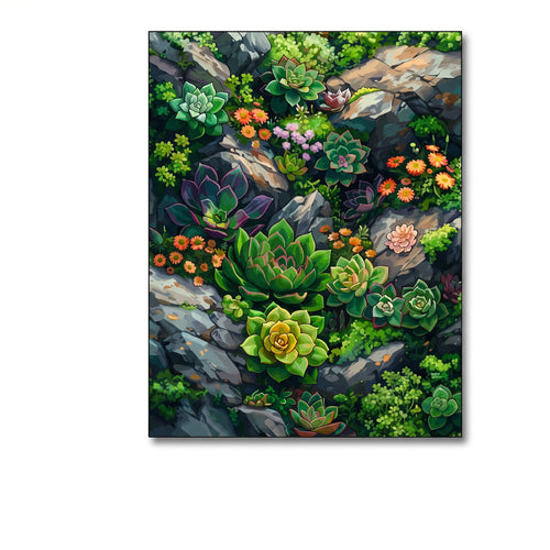 Jardin de succulentes