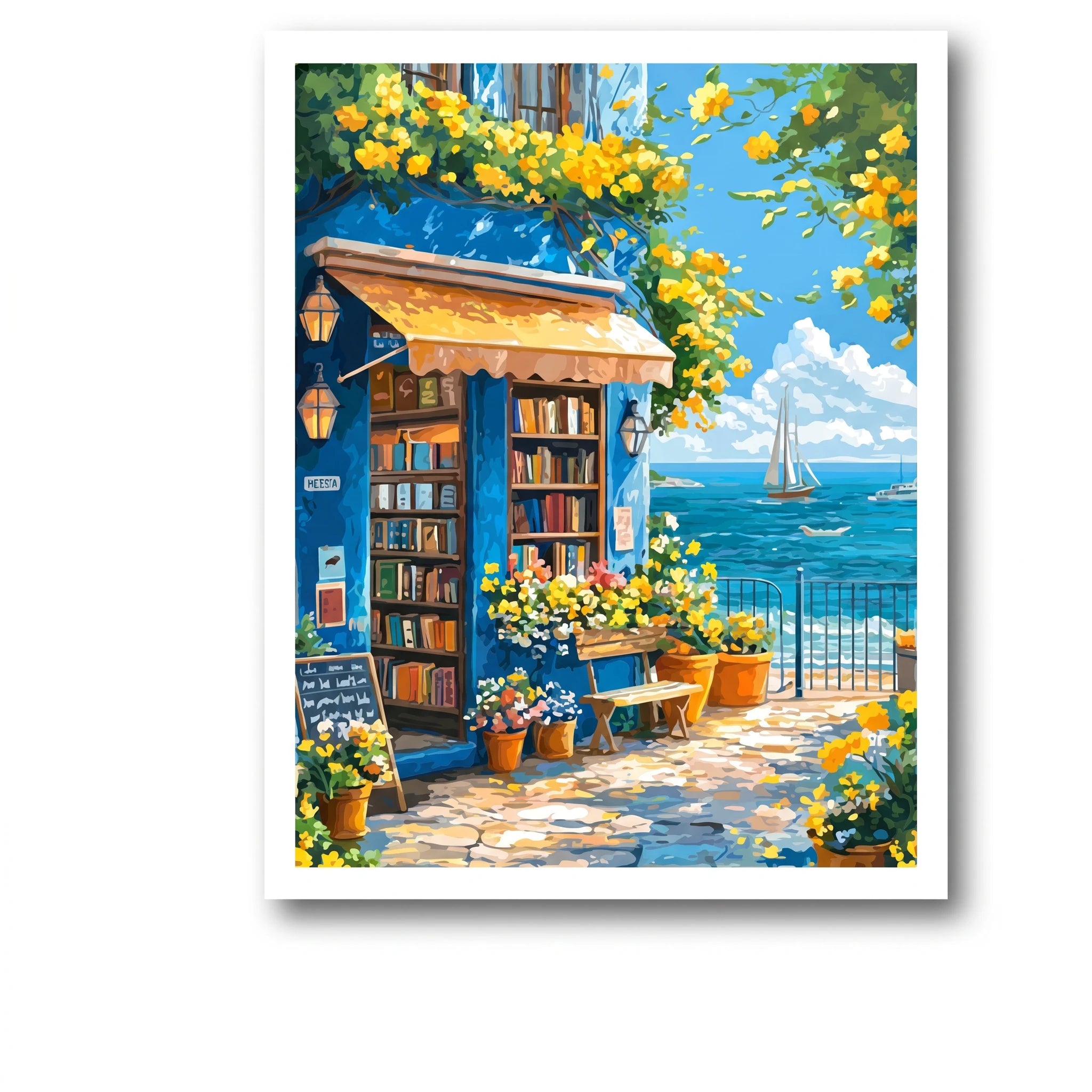 Librairie au bord de l'eau
