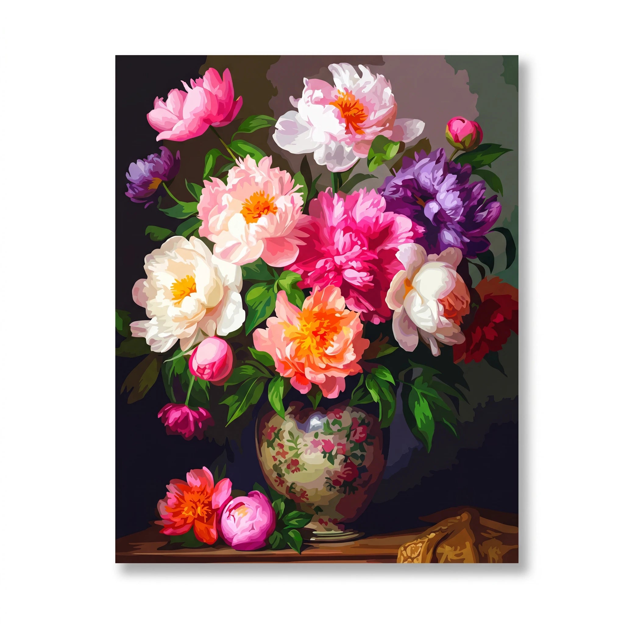 Pivoines de velours