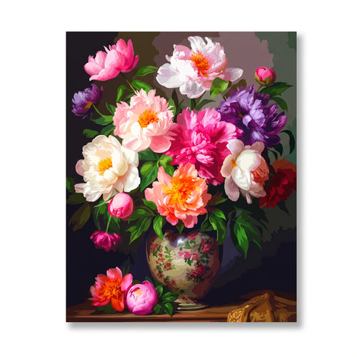 Pivoines de velours