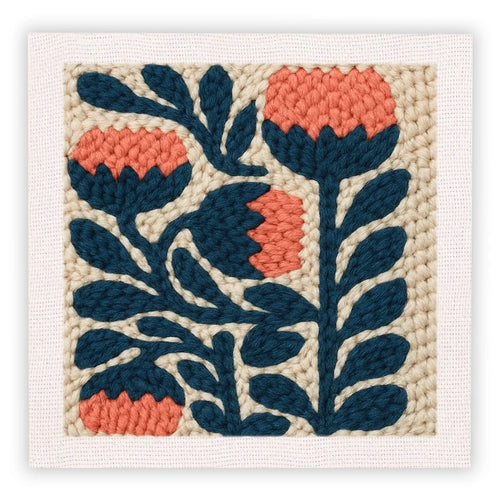 Protea et feuillage
