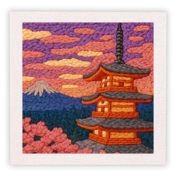 Temple au crépuscule