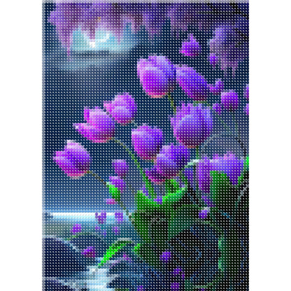Tulipes violettes